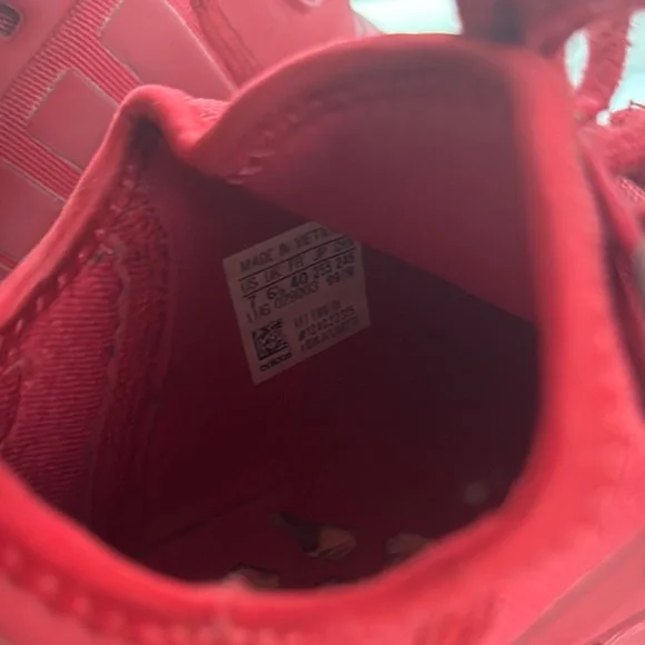 adidas Red Athletic Sneakers with Streamlined Silhouette NMD - Picture 4 of 4